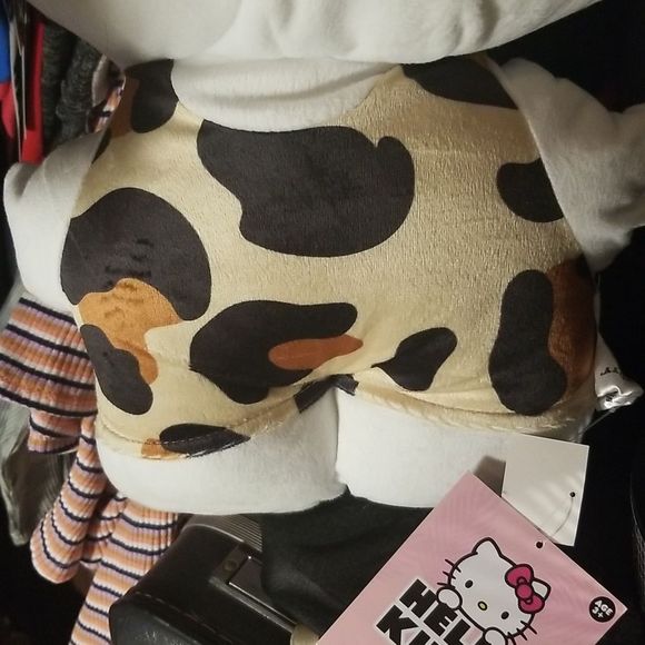 Rare Jungle Hello Kitty Plush Pillow Buddy New with Tags - Picture 6 of 17